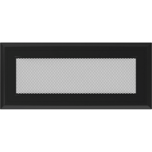 Kratka wentylacyjna kominkowa Oskar 11x24 czarna