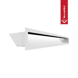 Griglia di ventilazione LUFT 9x80 bianco