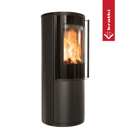 Kaminofen aus Stahl KRATKI SVEN Ø 150 7 kW