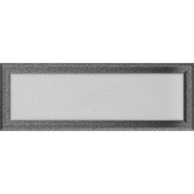 Vent Cover Oskar 17x49 black and silver