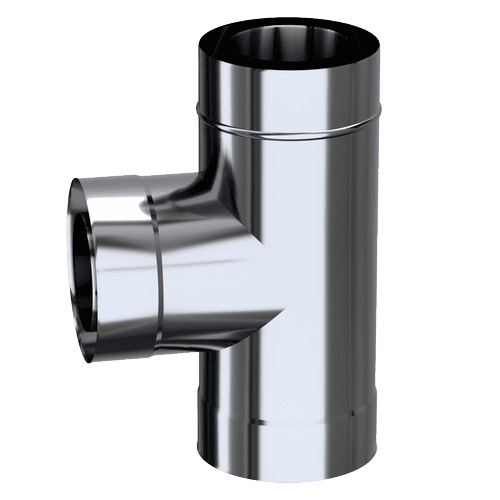 ADAM GAS T-Joint with elbow 100/150 90°
