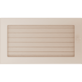 Vent Cover 17x30 cream with blinds