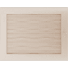 Vent Cover 22x30 cream with blinds