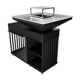 Kamin z žarom Quadrum Horizontal