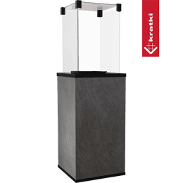 Terrassenheizer Patio Mini Quarzsinter Seta Liquorice manuelle Steuerung 8,2kW