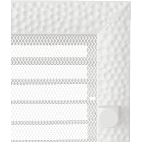 Rejilla de ventilación VENUS 22x30 blanco con persianas