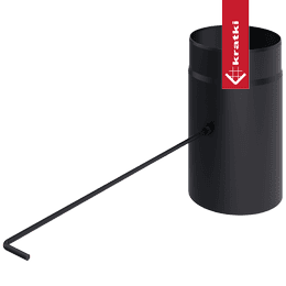 Damper Ø 220 black