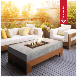 Gas Fire Pit AQF6 73,1x39,5 11,5 kW propane-butane