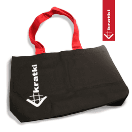 Materiaalilaukku KRATKI-logolla