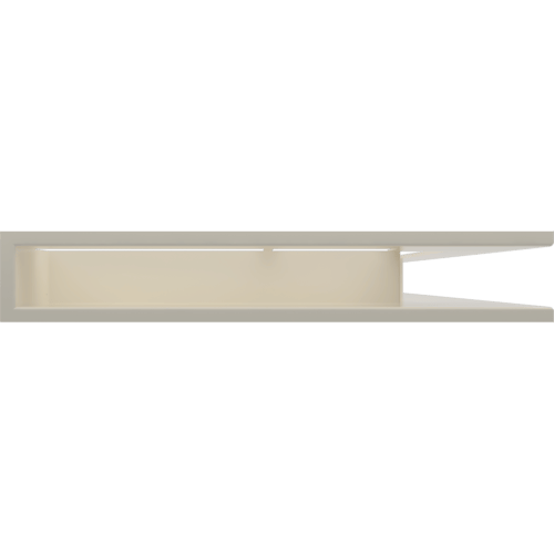 Kratka LUFT narożny prawy 54,7x76,6x9 krem Slim
