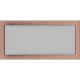 Ventilācijas vāks 22x45 galvaniskais varš