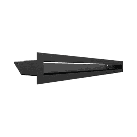 Kratka wentylacyjna kominkowa LUFT 6x60 czarna
