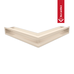 Capac aerisire LUFT colt 56x56x9 crem