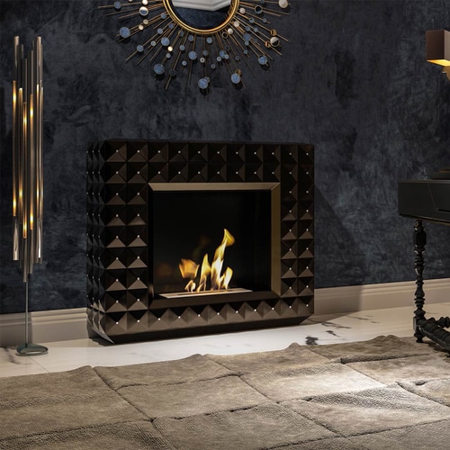 portal Bioethanol fireplace EGZUL TÜV black