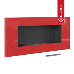 Radiateurgrille GOLF rood glanzend