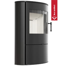 Poêle en acier sur pied KOZA AB ENYO R 5,5 kW 100/150