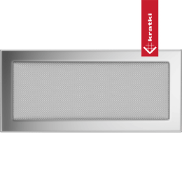 Rejilla de ventilación 17x37 niquelado