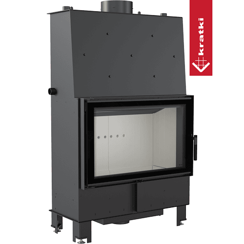 Water heating fireplace KRATKI LUCY 16 kW Ø 200
