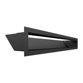 Kratka wentylacyjna kominkowa LUFT 9x60 czarna
