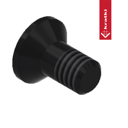 Śruba imbus z łbem stozkowym M4x8 DIN 7991 kl. 10.9 jm 100 szt.