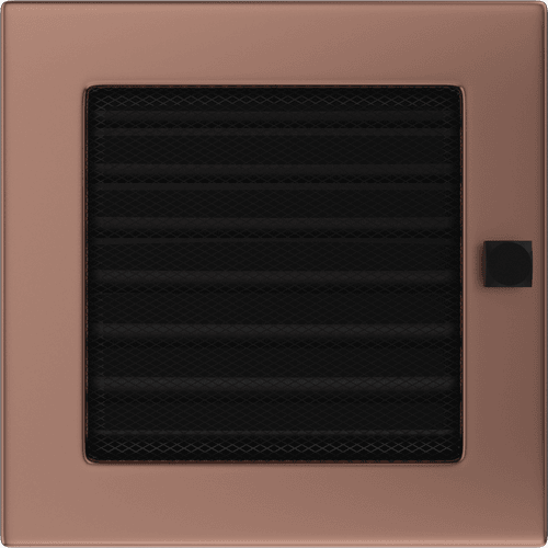 Vent Cover 17x17 galvanic copper with blinds