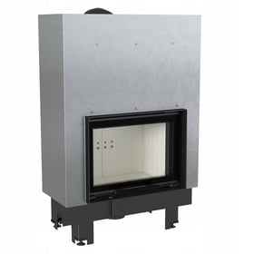 Steel fireplace MBM 10 kW Ø 200 Lift-up self closing door