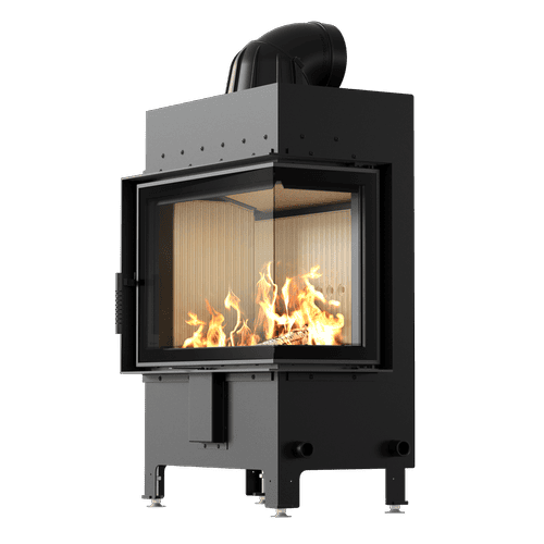 Stålkamin GRATKI LUCY höger 12 kW Ø 200