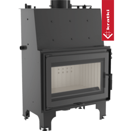 Wasserführender Kamineinsatz KRATKI AQUARIO O 12 kW Ø 200