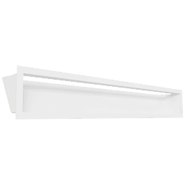Mreža LUFT 12x80 45 stopinj bela