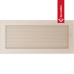 Mřížka 17x37 krémová se žaluzií
