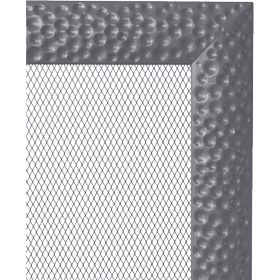 Kratka wentylacyjna kominkowa VENUS 11x17 grafit
