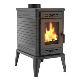 Wood burning cast iron stove K10 Automatic Air Control Ø 150 10 kW