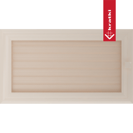 Vent Cover Oskar 17x30 cream with blinds