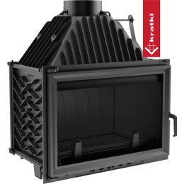 Kamineinsatz Gusseisen KRATKI OLIWIA 16 kW Ø 200