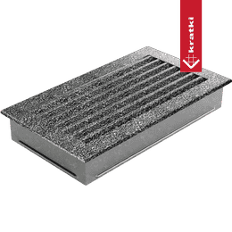 Vent Cover FRESH 17x30 black and silver