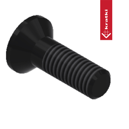 Sruba imbus z łbem stozkowym M5x16 DIN 7991 kl. 10.9 jm 100 szt.