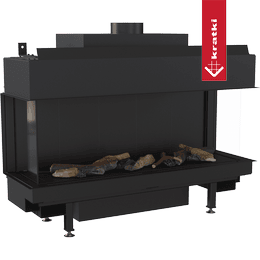 Kaasutakka KRATKI LEO 100 kolminkertainen propaani ∅ 100/150 8,2 kW