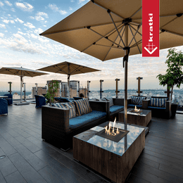 Gas Fire Pit AQF2 47,1x39,5 10 kW propane