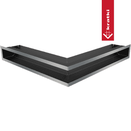 Rejilla de ventilación LUFT esquina 56x56x9 suelo Slim