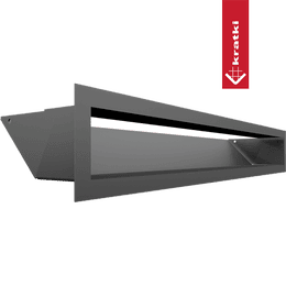 Ventilasjonsdeksel LUFT 9x60 grafitt Slim