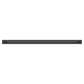 Kratka wentylacyjna kominkowa LUFT 6x100 czarna