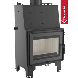 Kominek z płaszczem wodnym KRATKI AQUARIO Z 10 kW Ø 200