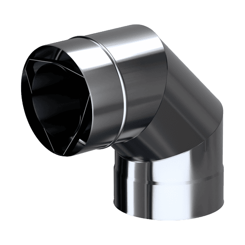ADAM GAS Kyynärpää fi 100/150 90°