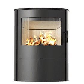 Wood burning steel stove AB/S/2/ROLLO 10 kW Ø 150