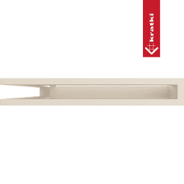 Vent Cover LUFT corner left 60x40x6 cream Slim
