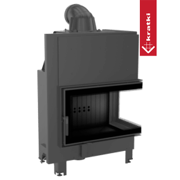 Stålpeis RIST MBO høyre 15 kW Ø 200 sort thermotec