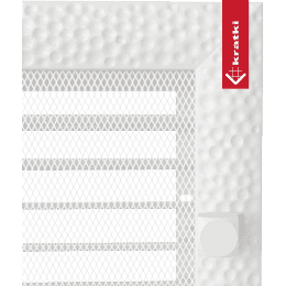 Lüftungsgitter VENUS 22x37 weiß Jalousie