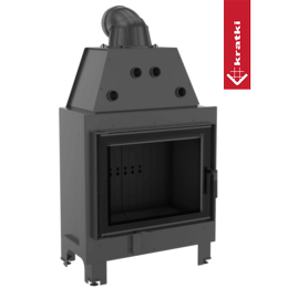 Stålpeis GRATKI MBA 17 kW Ø 200 sort thermotec