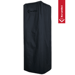 Husa PATIO SLIM negru - logo negru