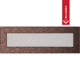 Ventilasjonsdeksel 11x32 kobber